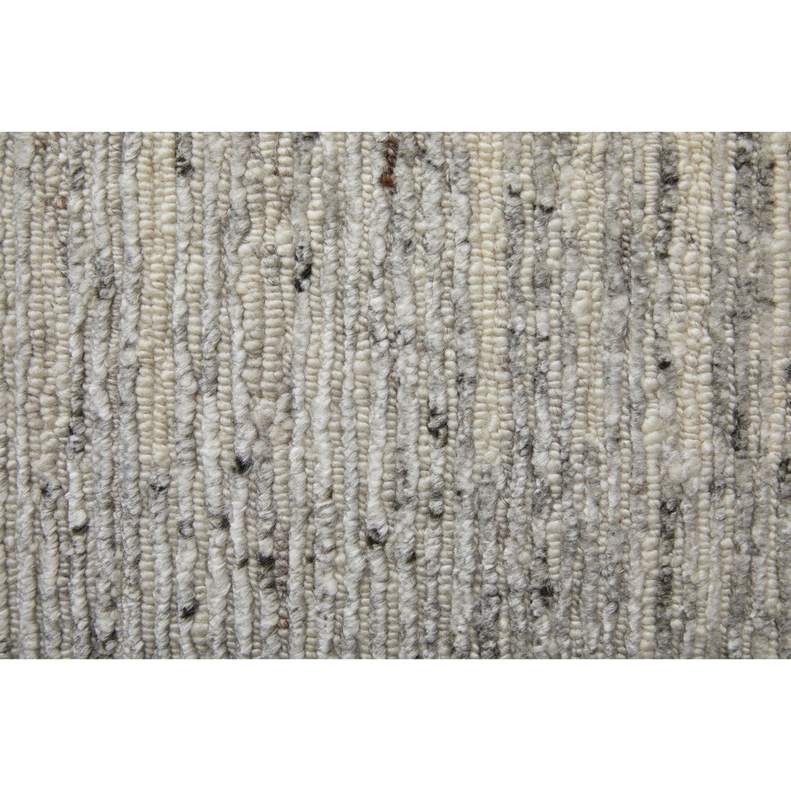 Feizy Brighton 69CHF Modern Abstract in Ivory/Gray