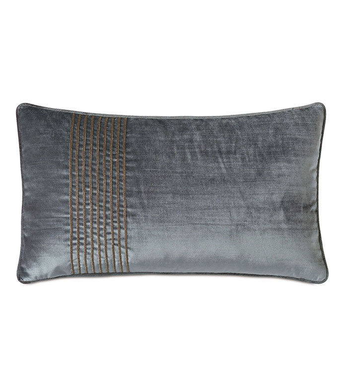 Eastern Accents Indochine Trim Stripe Decorative Pillow