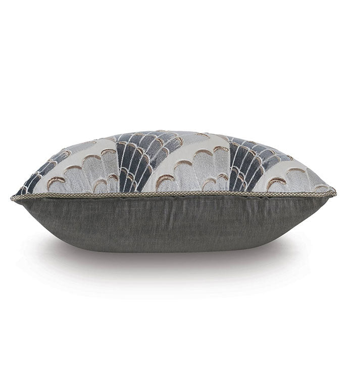 Eastern Accents Indochine Art Deco Decorative Pillow