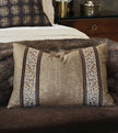 Eastern Accents Indochine Metallic Stripe Decorative Pillow