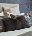 Eastern Accents Indochine Faux Fur Decorative Pillow