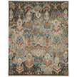 Feizy Leylan 0563F Transitional Ikat in Taupe/Tan/Orange