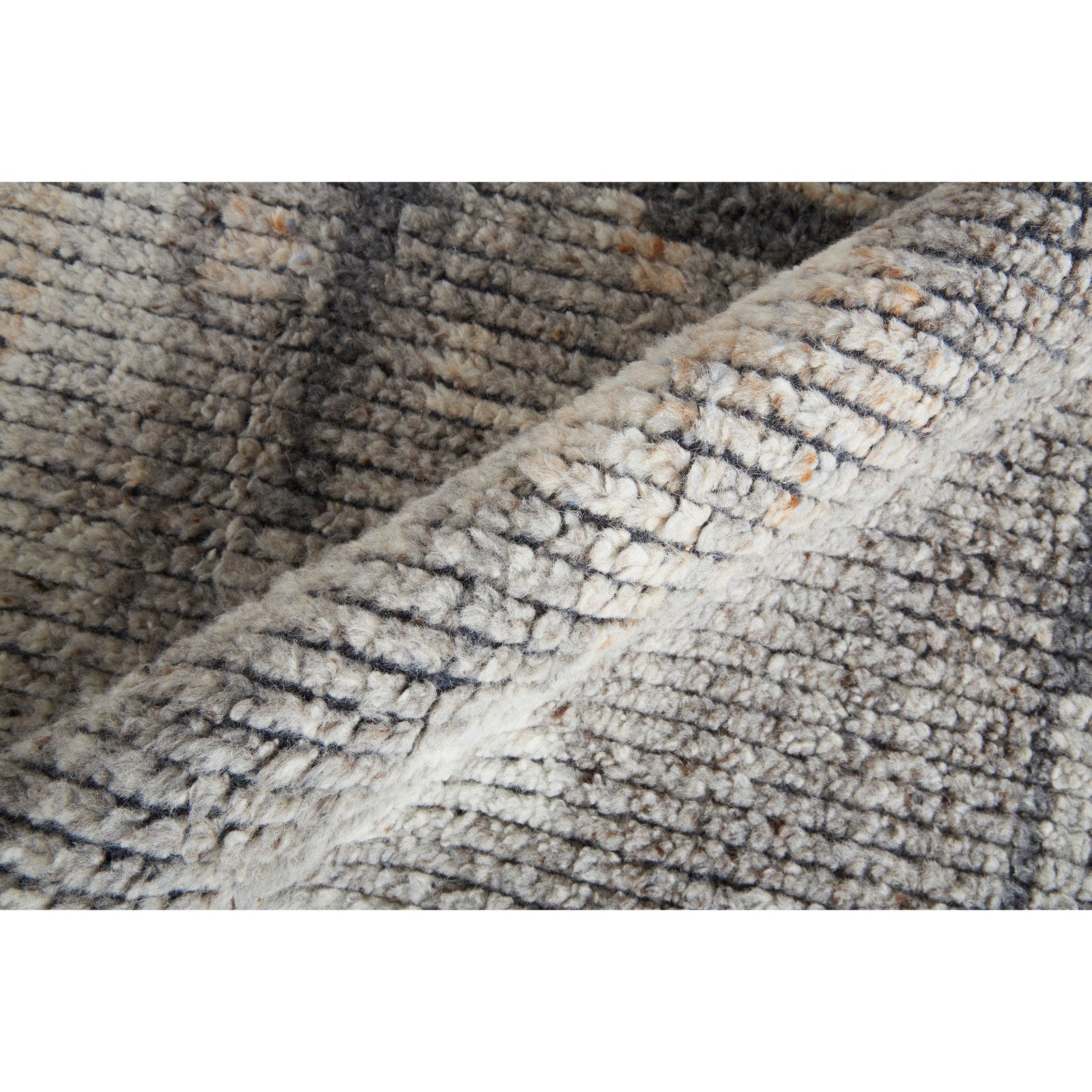 Feizy Alford 6925F Modern Abstract in Gray/Silver