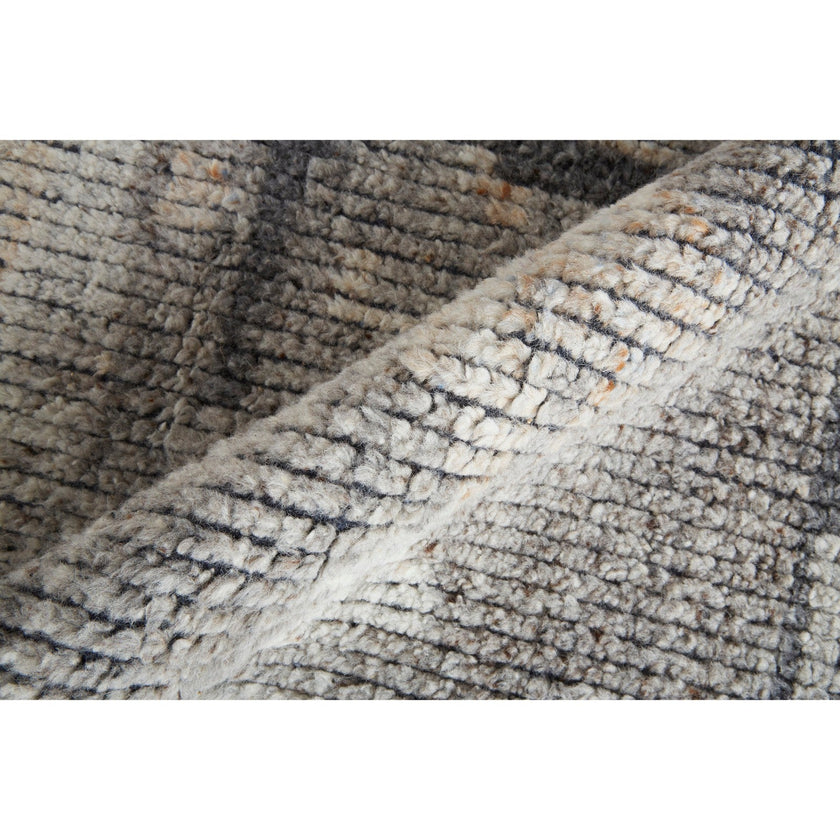 Feizy Alford 6925F Modern Abstract in Gray/Silver
