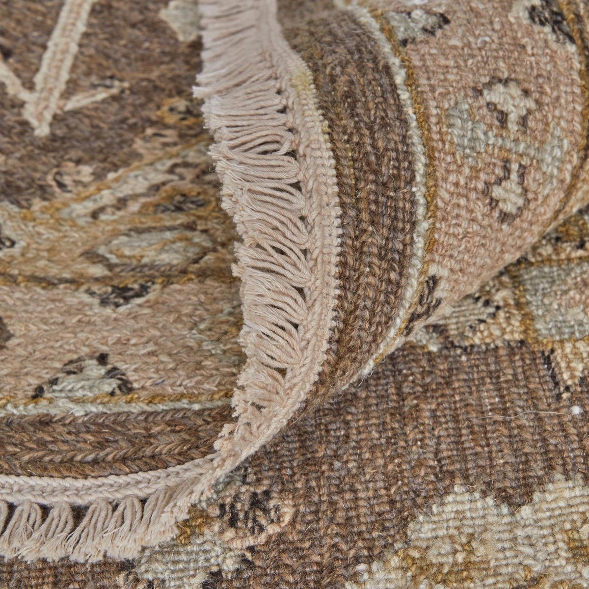 Feizy Corbitt 0610F Traditional Oriental in Brown/Ivory