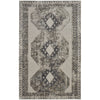 Feizy Kano 39LJF Transitional Distressed Rug in Ivory/Taupe/Gray