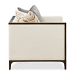 Michael Amini Belmont Place Matching Chair - Cream/Espresso