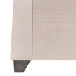 Michael Amini Fantosini King Tufted Panel Bed - Silver Mist