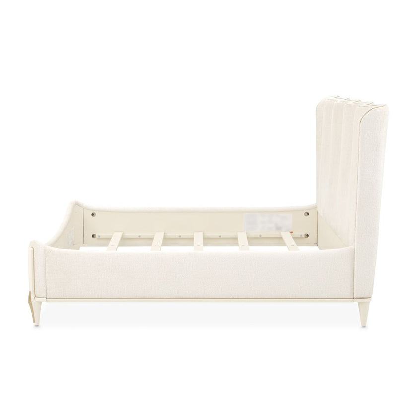 Michael Amini La Terrazza Panel Bed - Creamy Pearl