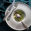 Christofle Jardin d'Eden Silver Plated Gold Accents Dinner Fork - Rose Gold And Gold Two Golds