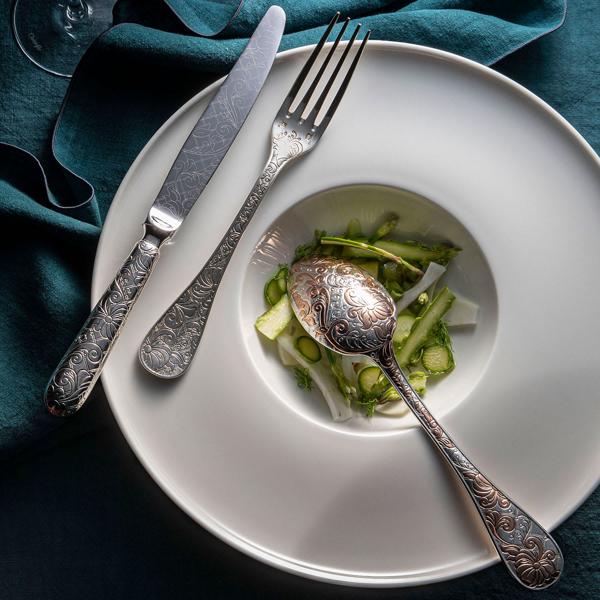 Christofle Jardin d'Eden Dinner Fork