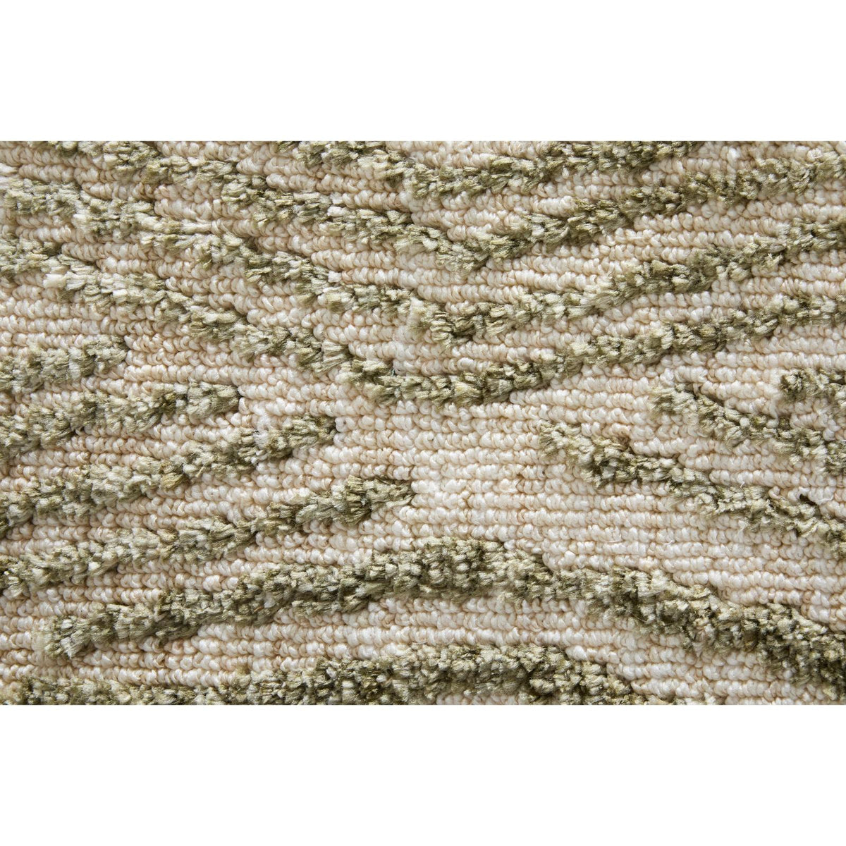Feizy Colton 8A53F Modern Abstract Rug in Green/Tan