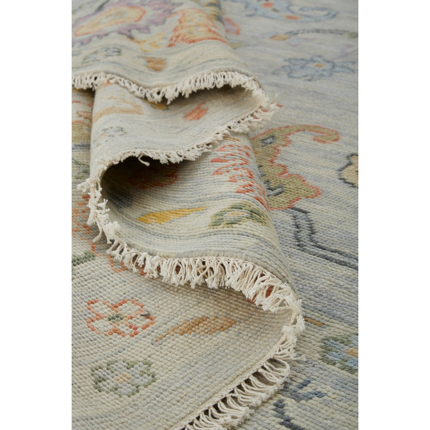 Feizy Karina 6793F Traditional Persian in Gray/Yellow/Red