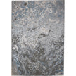 Feizy Azure 3405F Modern Watercolor Rug in Ivory/Gray/Blue
