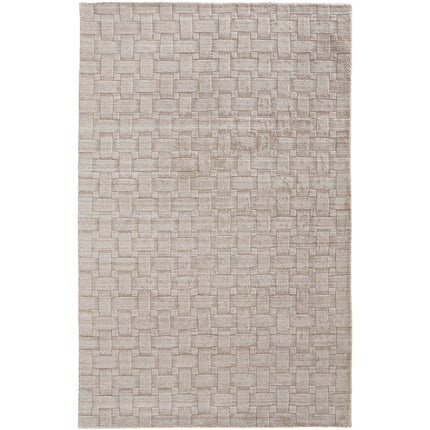 Feizy Redford 8669F Transitional Solid in Ivory