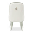 Michael Amini Penthouse Dining Side Chair - Ash Gray - Set of 2