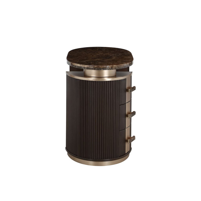 Michael Amini West Kensington Vanity - Medium Espresso