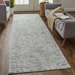 Feizy Atwell 3218F Transitional Abstract Rug in Gray/Green/Ivory