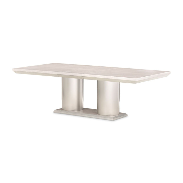 Michael Amini Marin Rectangular Double Pedestal Table