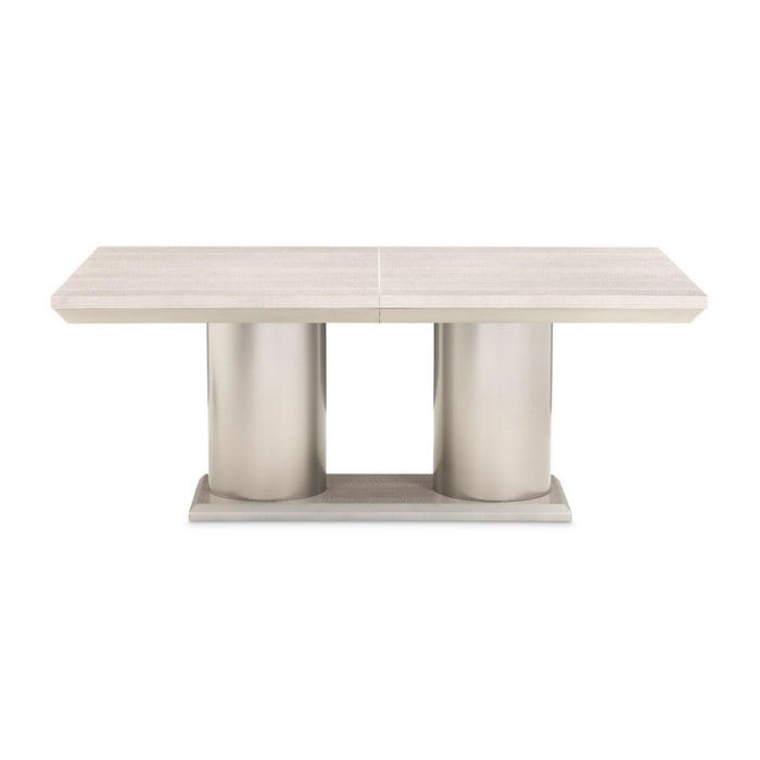 Michael Amini Marin Rectangular Double Pedestal Table