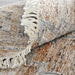 Feizy Beckett 0787F Transitional Trellis & Lattice in Tan/Gray/Ivory
