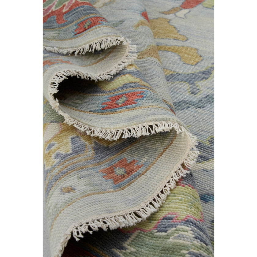 Feizy Karina 6794F Traditional Persian in Blue/Gray/Gold