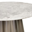 Michael Amini St. Charles Round Dining Table -  Dove Gray