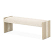 Michael Amini Lotus Bay Bench - Sand