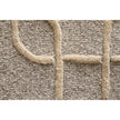 Feizy Kimball 8A35F Transitional Trellis & Lattice Rug in Gray/Taupe/Tan