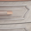 Michael Amini St. Charles Display Cabinet - Dove Gray