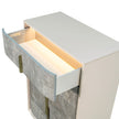 Michael Amini Pavira 5-Drawer Chest - Stone