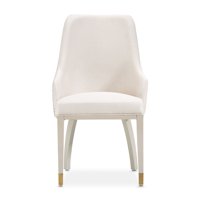 Michael Amini Carmela Dining Arm Chair - Set of 2