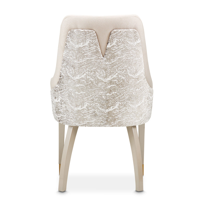 Michael Amini Carmela Dining Arm Chair - Set of 2