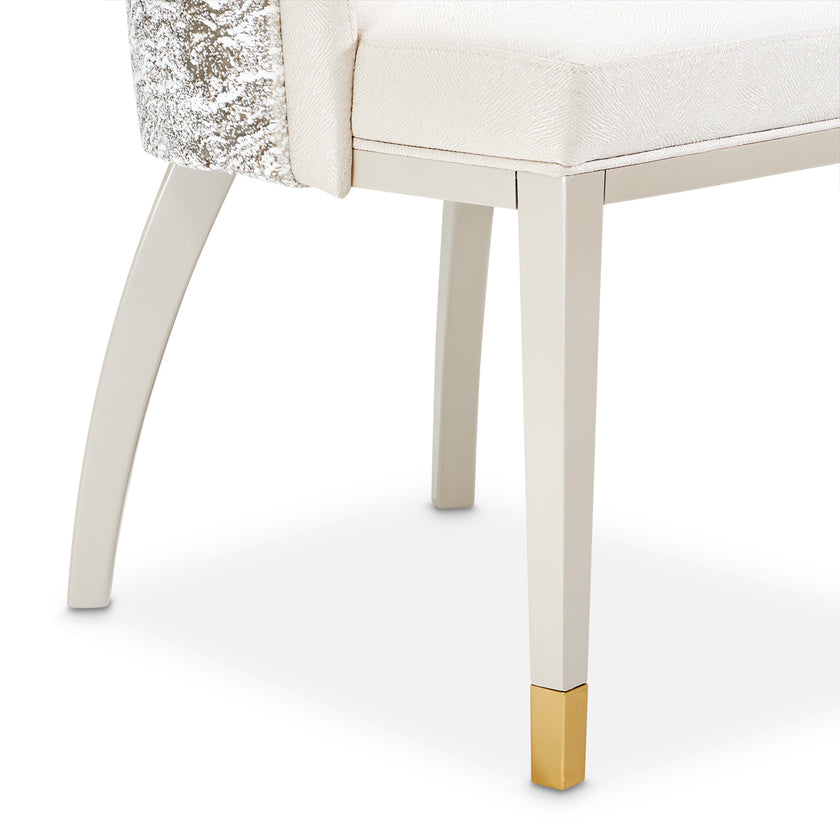 Michael Amini Carmela Dining Arm Chair - Set of 2
