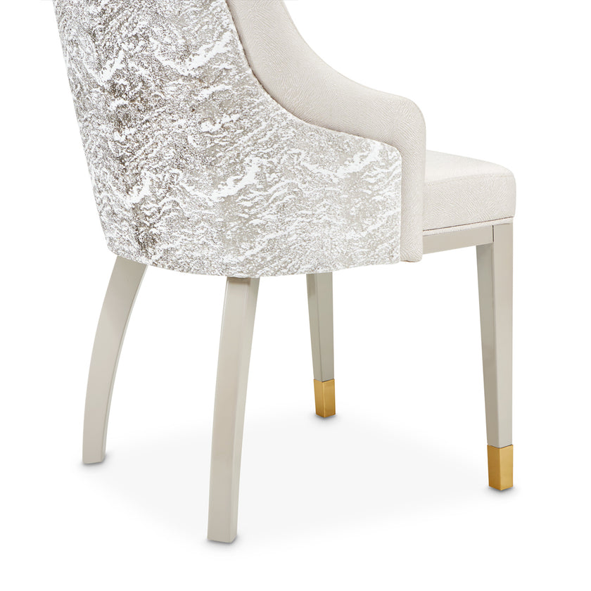 Michael Amini Carmela Dining Arm Chair - Set of 2