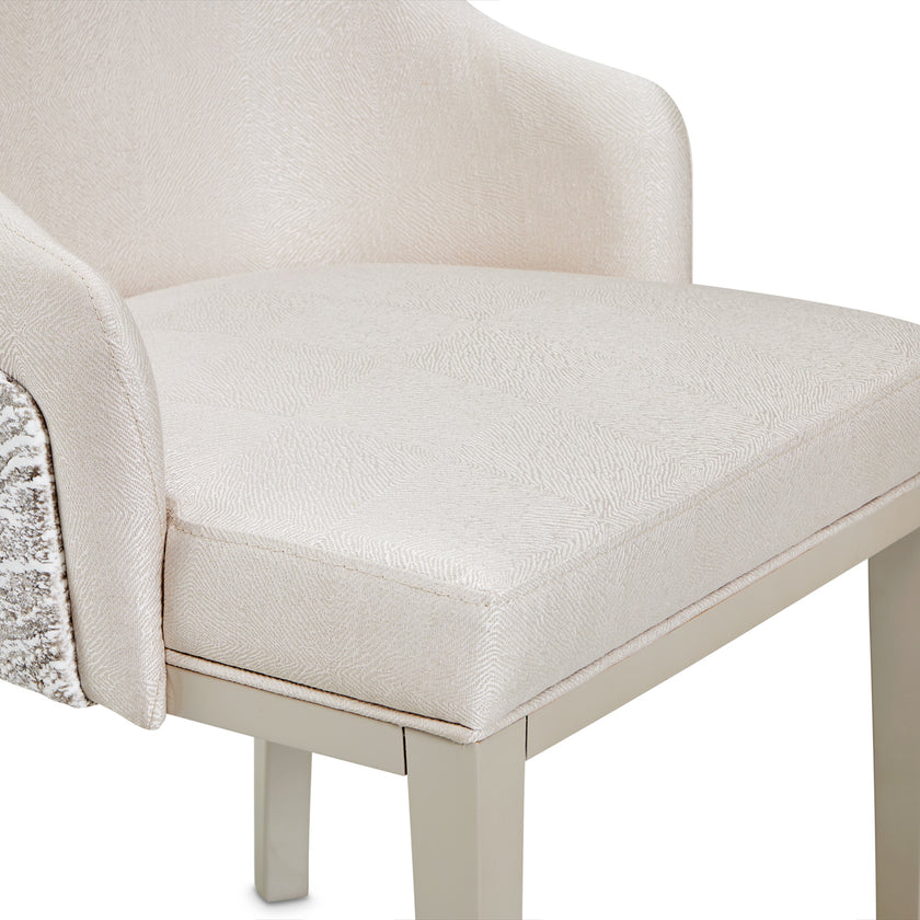 Michael Amini Carmela Dining Arm Chair - Set of 2