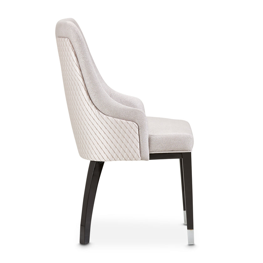 Michael Amini Carmela Dining Arm Chair - Set of 2