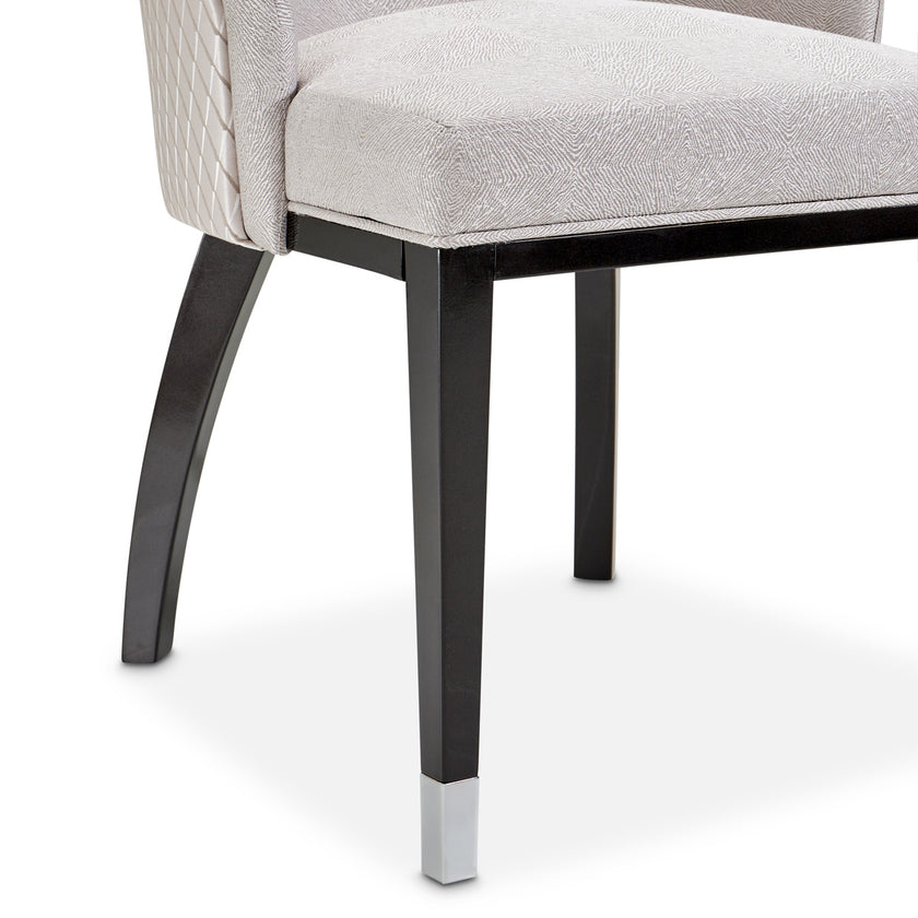 Michael Amini Carmela Dining Arm Chair - Set of 2