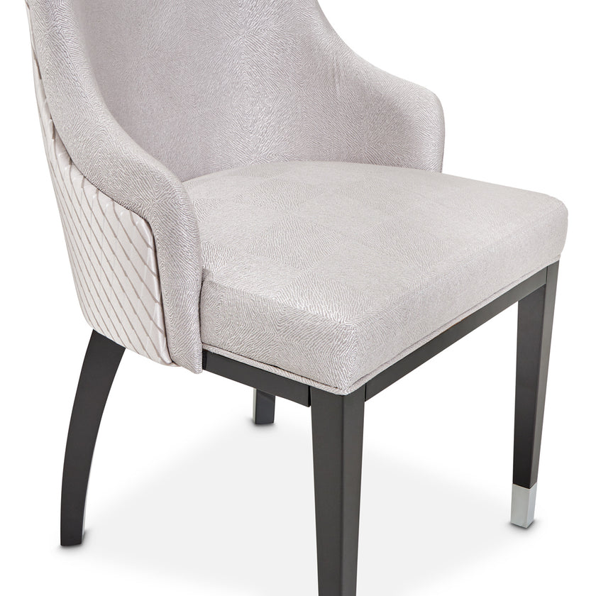 Michael Amini Carmela Dining Arm Chair - Set of 2