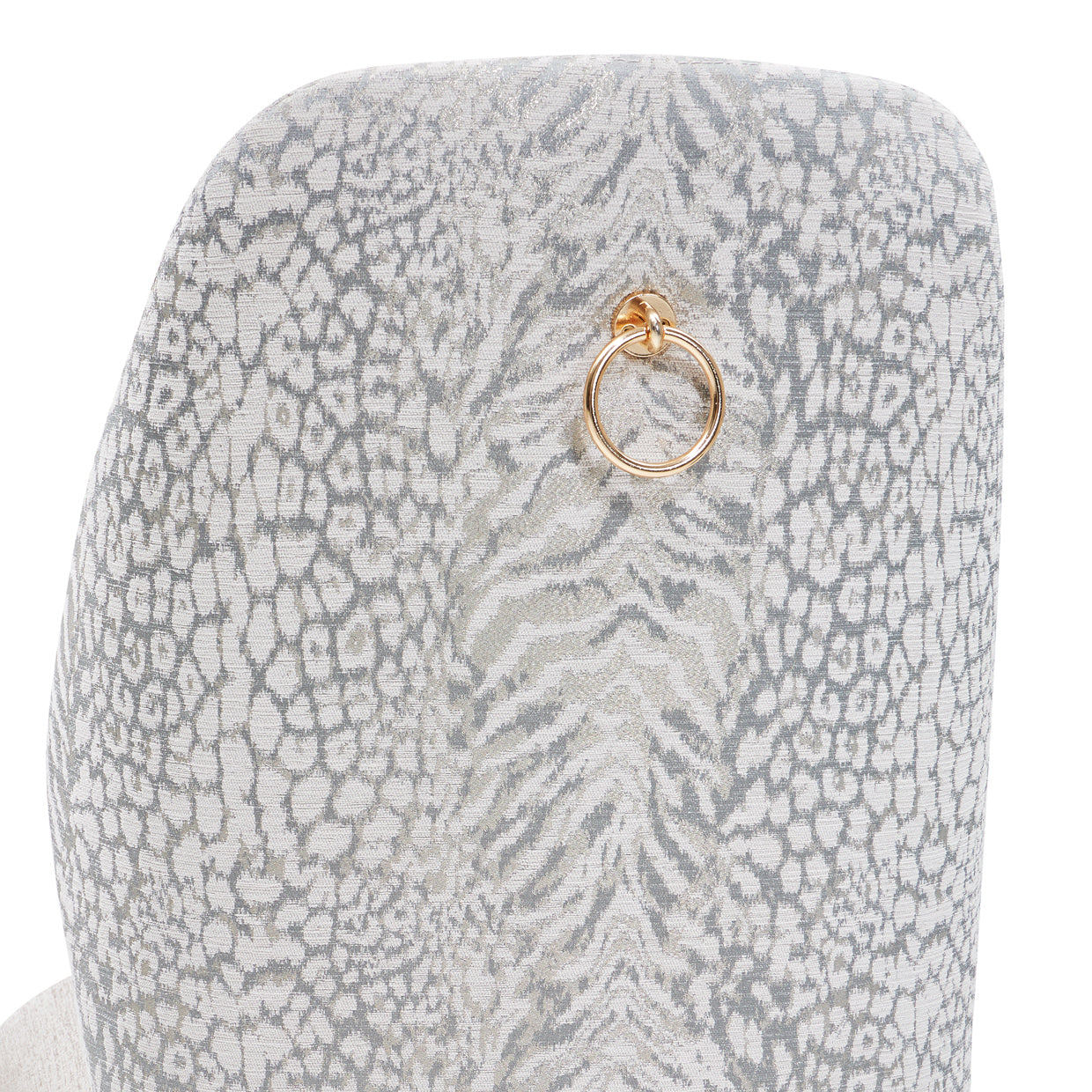 Michael Amini Lisbon Asmb. Side Chair Silken Matte Cream - Set of 2