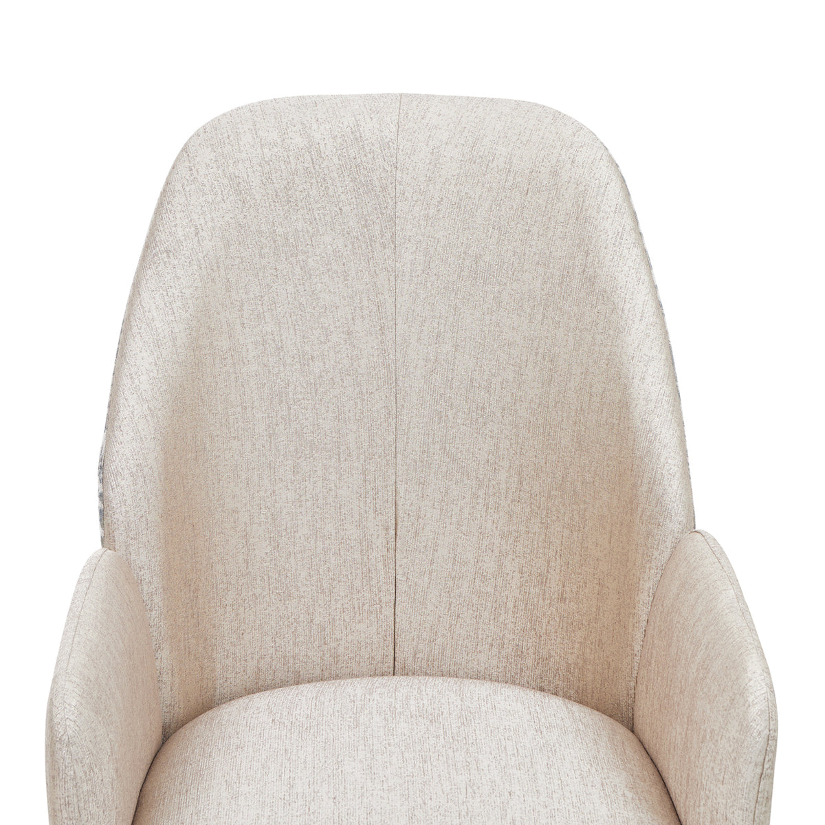 Michael Amini Lisbon Asmb. Arm Chair Silken Matte Cream