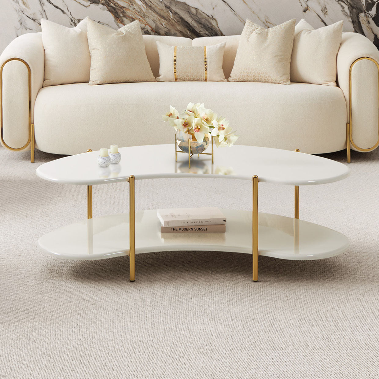 Michael Amini Sassani Cocktail Table
