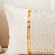Michael Amini Sassani Sofa Crepe Gold