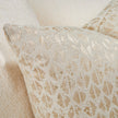Michael Amini Sassani Sofa Crepe Gold