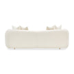 Michael Amini Sassani Sofa Crepe Gold