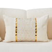 Michael Amini Sassani Sofa Crepe Gold