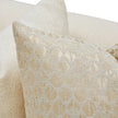 Michael Amini Sassani Loveseat Crepe Gold