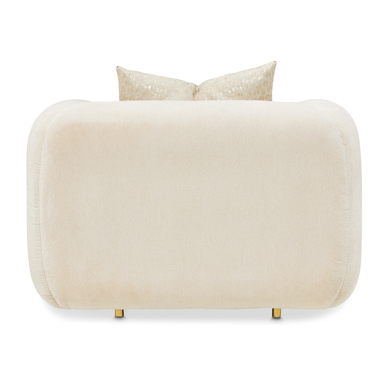 Michael Amini Sassani Chair Crepe Gold