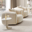 Michael Amini Sassani Chair Crepe Gold