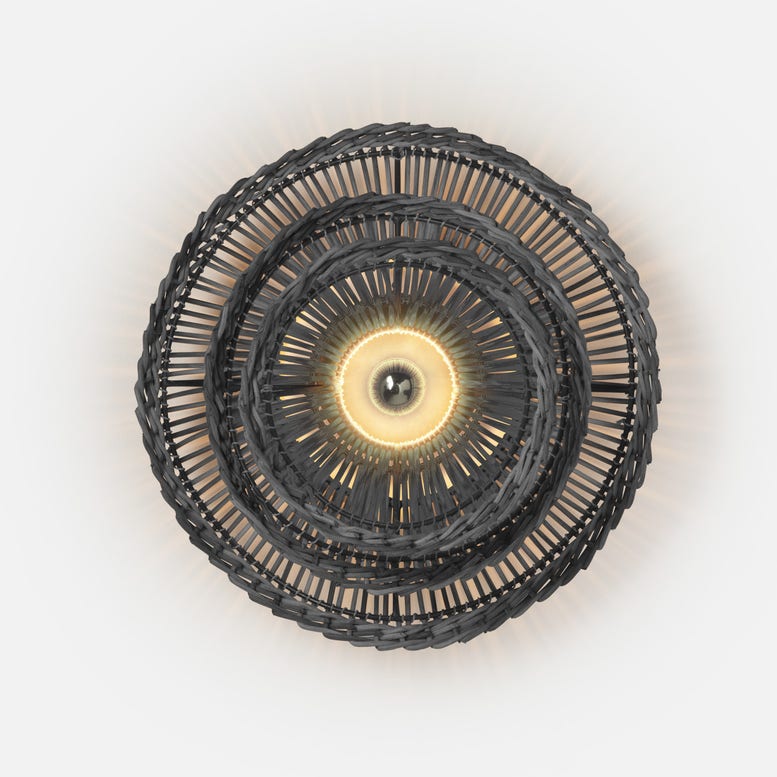 Alondra Floral Abstraction Wall Sconce